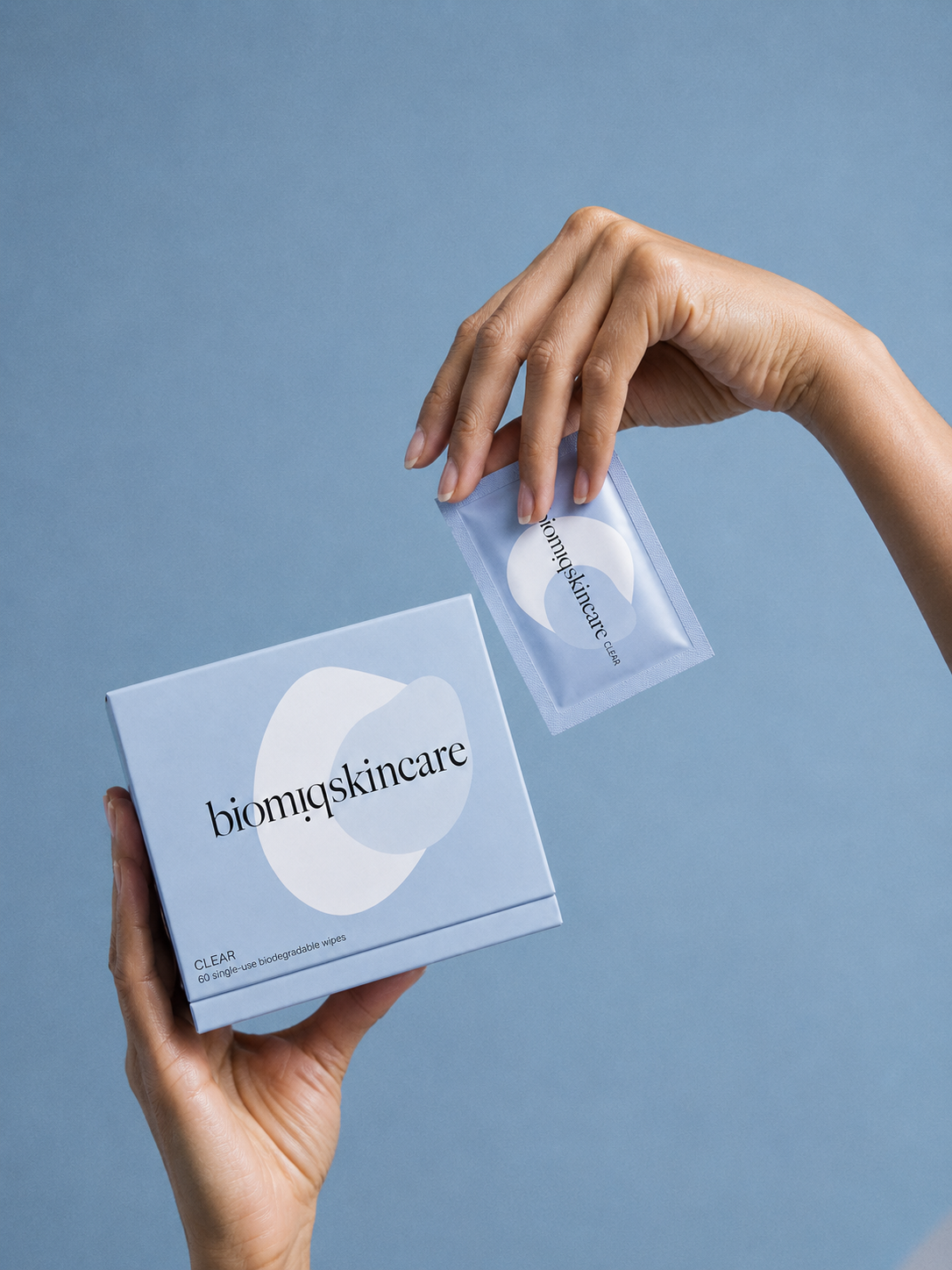 Clear Wipes - 30 or 60 pack