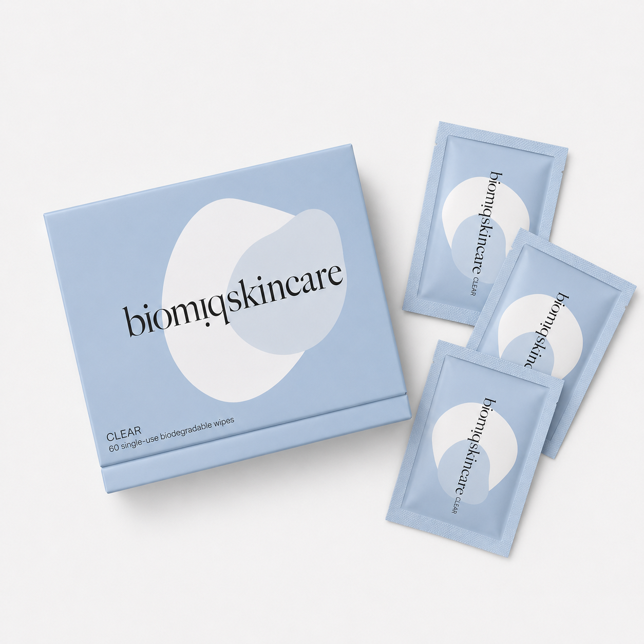 Clear Wipes - 30 or 60 pack